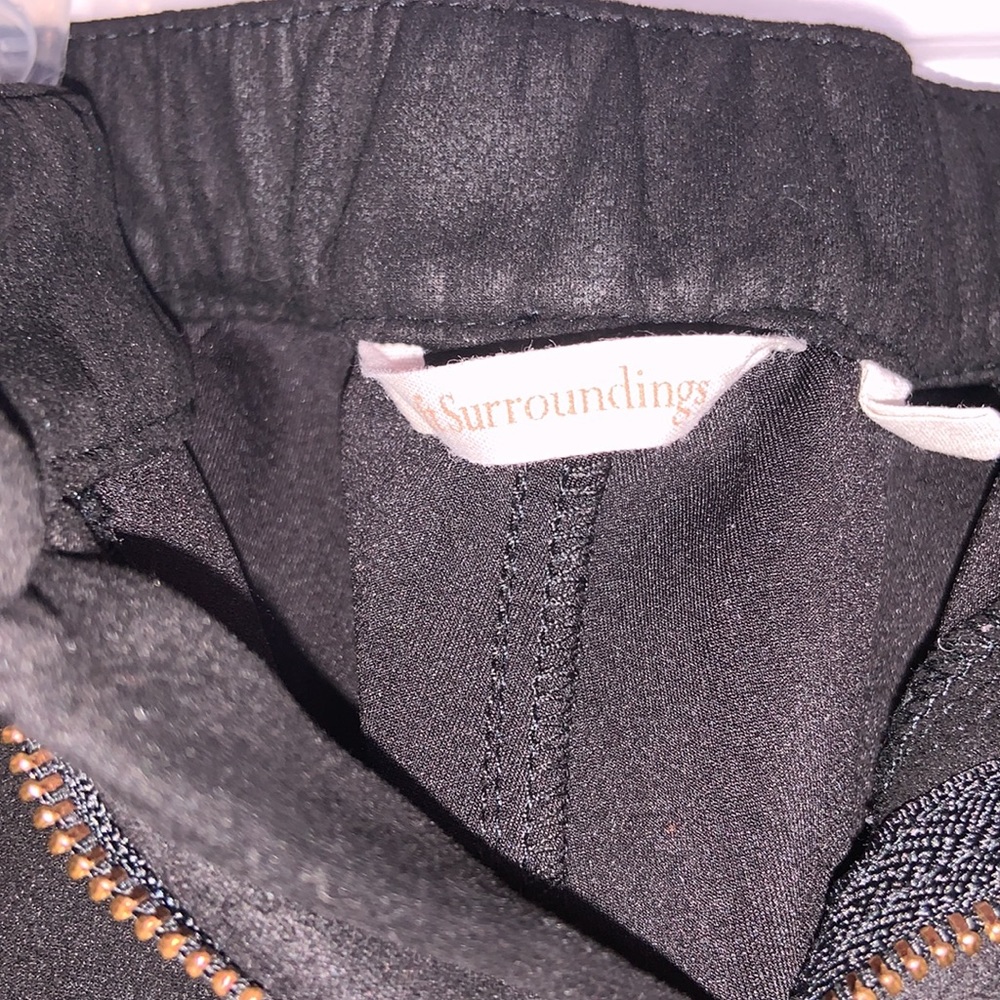 Soft Surroundings elastic-waist, suede-like pants - Picture 3 of 7